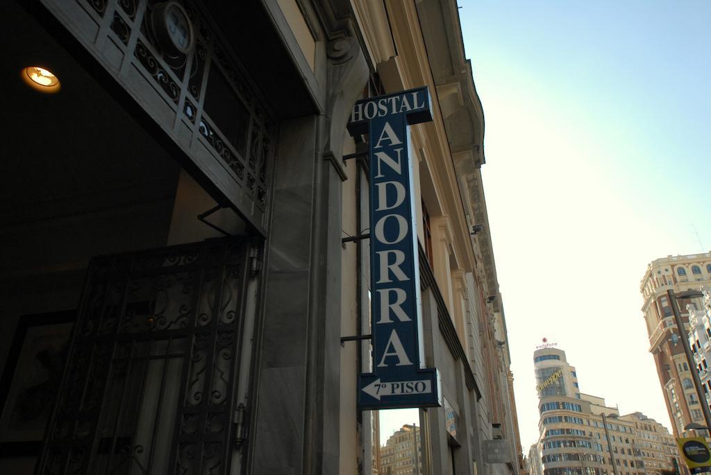 Hostal Andorra Madrid Bagian luar foto